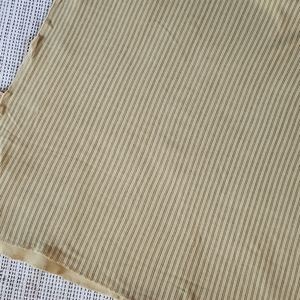 Kate quinn mustard pinstripe swaddle blanket